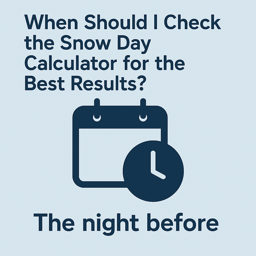 snow day calculator updates