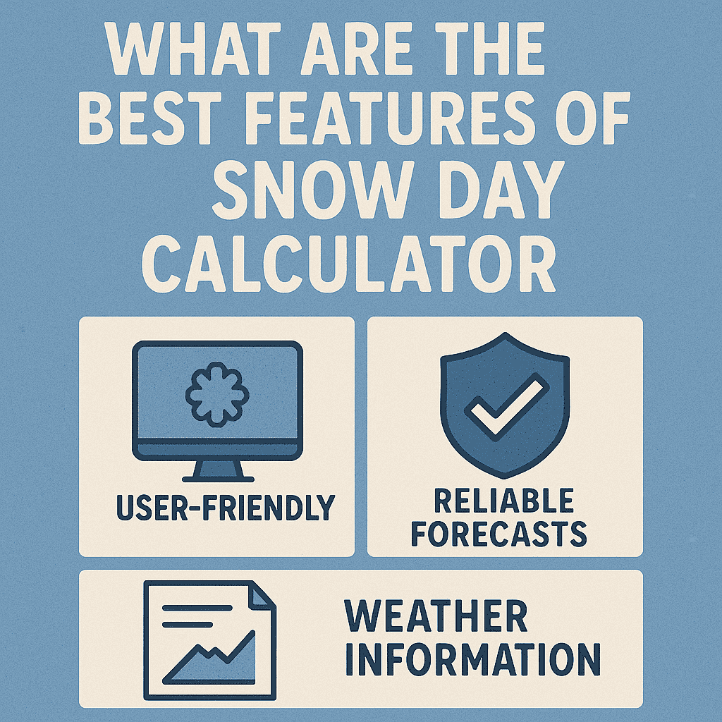 Features of the Snow Day Calculator