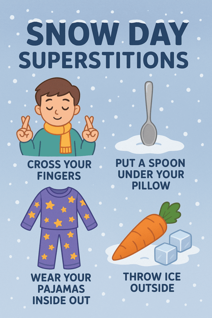 Snow Day Superstitions