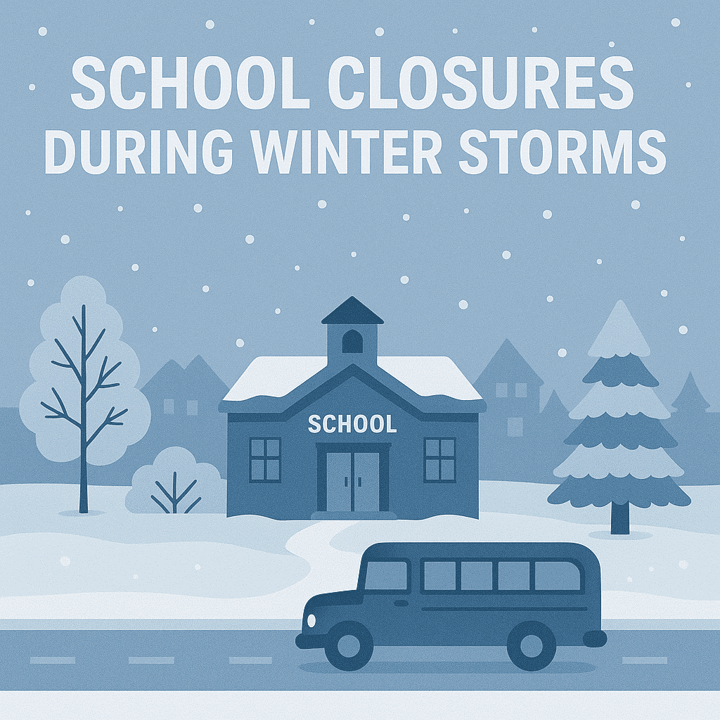 school closure during snow days